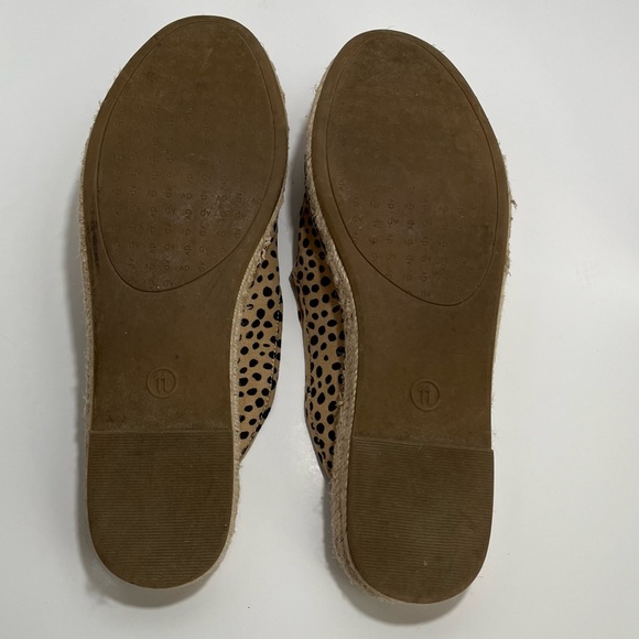 Dv by dolce Vita leopard Espadrilles slipon shoes size 11 - Picture 4 of 8